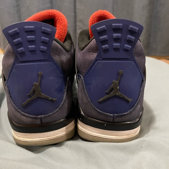 CQ9597-401 Jordan Retro 4 IV Winterized Loyal Blue Casual Shoes - Size 13 Mens - Picture 7 of 9